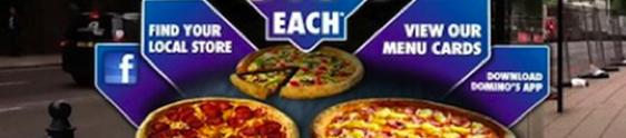 Domino's ativa ação promocional em outdoor com RA