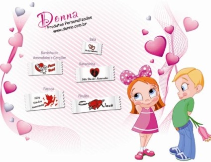 Donna com brindes criativos para o Dia dos Namorados