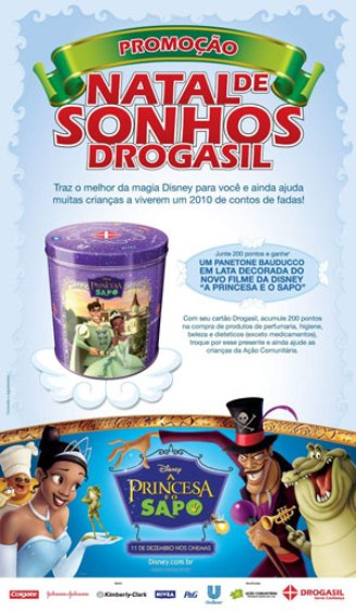 Brinde especial na promoção da Drogasil