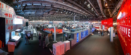Estande da Heidelberg recebe prêmio Red Dot Design