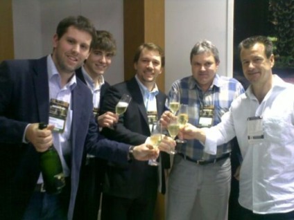 Dunga prestigia Salton na Expoagas