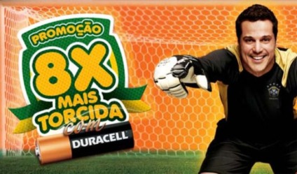 Duracell em campo com ação promocional
