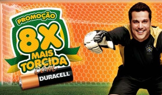 Duracell em campo com ação promocional
