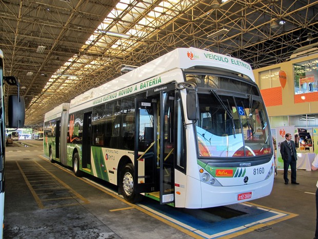 São Paulo terá primeiro ônibus movido à bateria do País