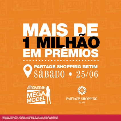 Partage Shopping Betim recebe seletiva do Atroveran Mega Model