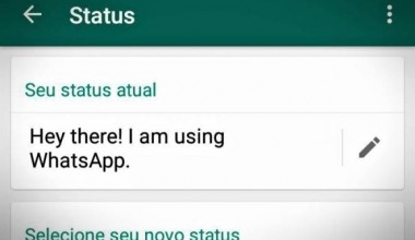 Status antigo do WhatsApp voltou