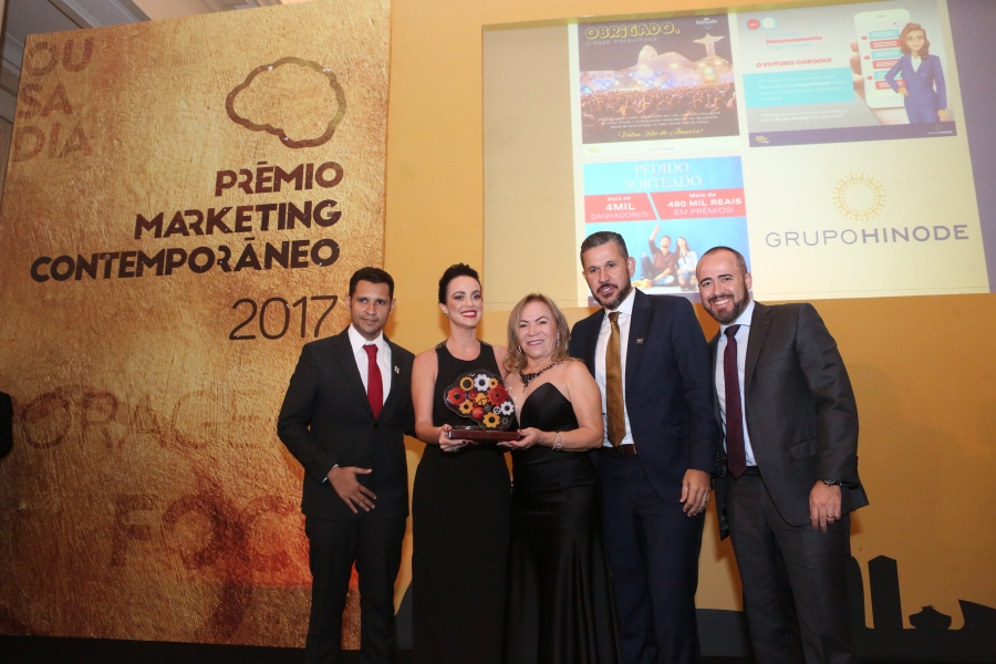 Grupo Hinode leva dois troféus no Prêmio MKT Contemporâneo