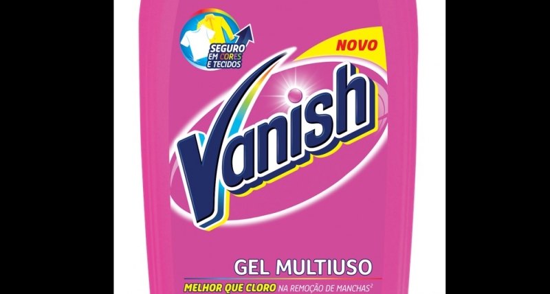 Vanish Gel chega ao mercado brasileiro