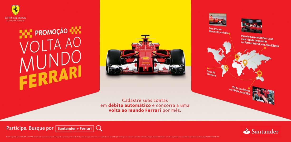 Santander dá a largada ao GP Brasil de Fórmula 1