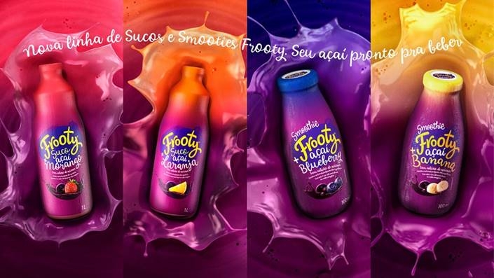Frooty inova e apresenta nova linha de sucos e smoothies