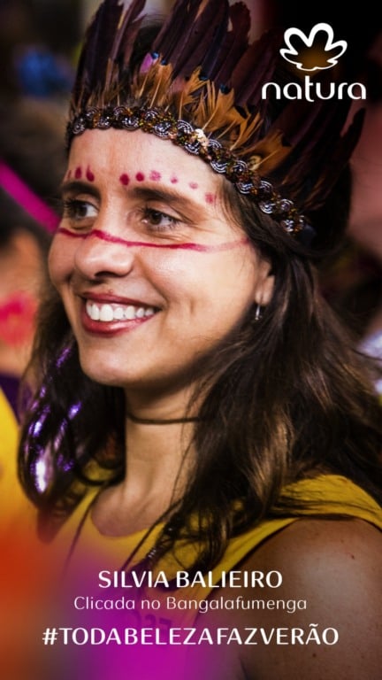 Natura espalha a beleza das mulheres no Carnaval