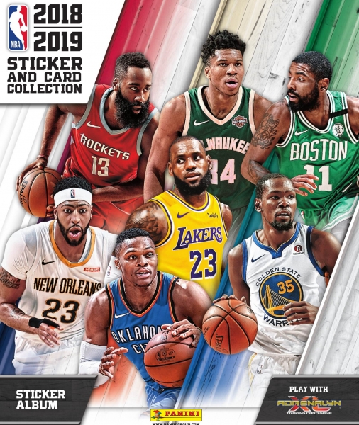 NBA e Panini lançam álbum de figurinhas oficial