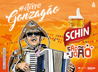 Schin homenageia Luiz Gonzaga em sua campanha de São João