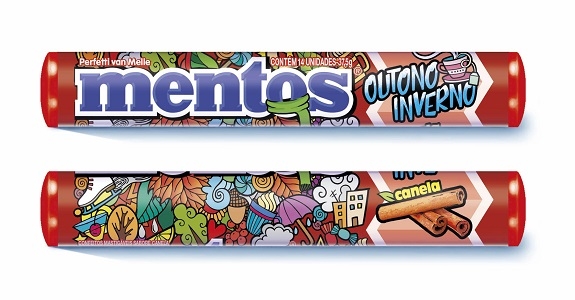 Mentos lança versão para aquecer o outono-inverno