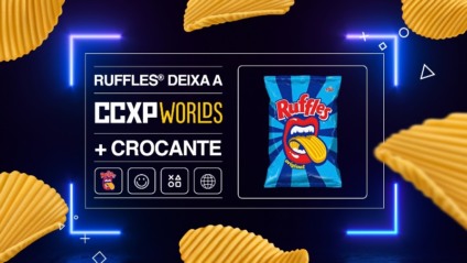 Ruffles vai deixar a CCXP 'mais crocante'