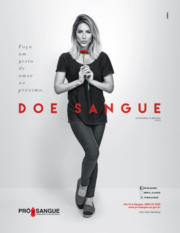 Distribua Flores , doe sangue