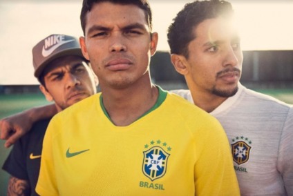 Nike lança coleção de uniformes da seleção brasileira para Copa do Mundo