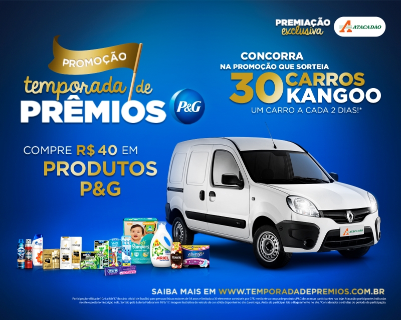 Integer\Outpromo cria promoção para a P&G com a cara do shopper do Atacadão