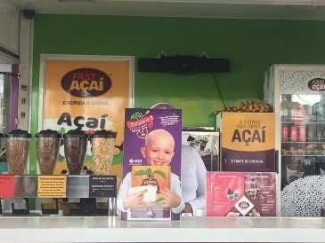 Fast Açaí cria gibi solidário de Natal