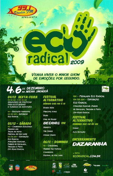Arena Jaraguá recebe o Encontro Eco Radical