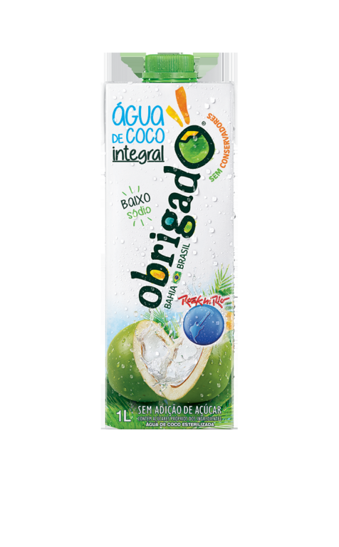 Água de coco Obrigado se prepara para o Rock in Rio