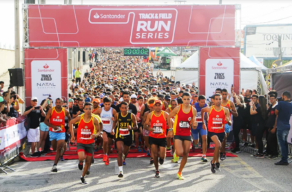 Vem aí mais uma etapa da Santander Track&Field Run Series