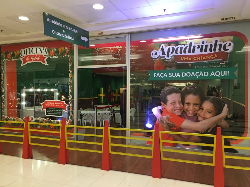 Ilha Plaza e NorteShopping promovem campanhas de Natal Solidário