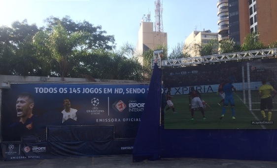 Esporte Interativo estreia caravana da Liga dos Campeões Esporte Interativo estreia caravana da Liga dos Campeões