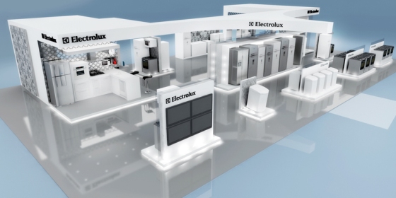 Pepper assina estande da Electrolux na Super Casas Bahia Pepper assina estande da Electrolux na Super Casas Bahia