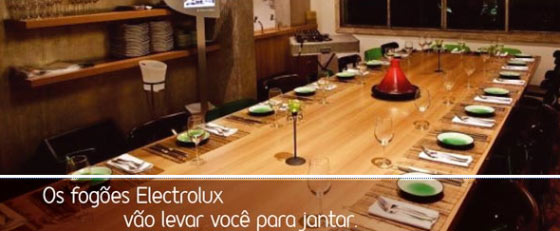Receita vale jantar na promoção da Electrolux