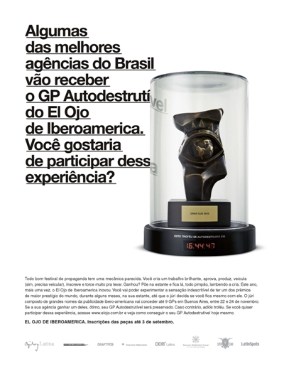 Santa Clara cria "GP autodestrutível" para El Ojo Santa Clara cria "GP autodestrutível" para El Ojo