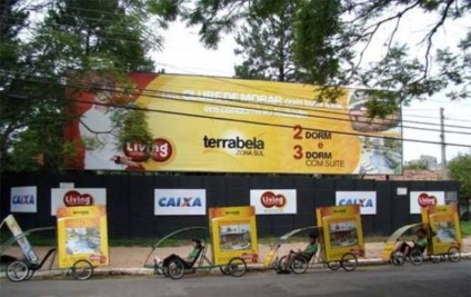 Embrace vai de bicicleta divulgar Terrabela
