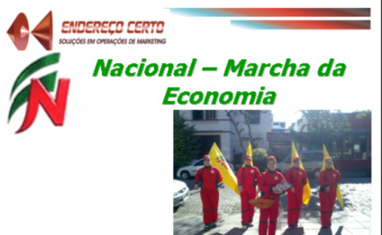 Endereço Certo promove “Marcha da Economia”
