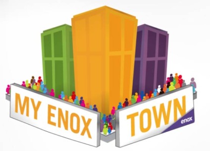 Enox com ação de mkt promo para os mídias