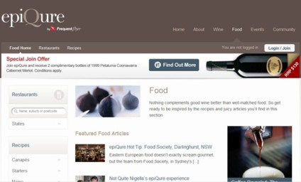 Qantas fideliza viajantes com comunidade gourmet