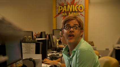 Estagiando no Pânico na Band com Guaraná Antarctica