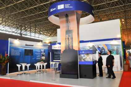 Estandes da Integra entre os melhores da Rio Oil & Gas