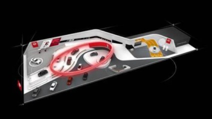 Estande da Nissan vai mexer com os sentidos