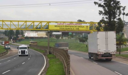 Atenção especial aos caminhoneiros no dia de hoje
