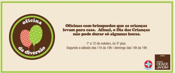 Estrela cria espaços lúdicos no Cidade Jardim