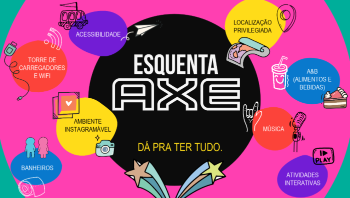 Lollapalooza vai ter "Casa Esquenta AXE"