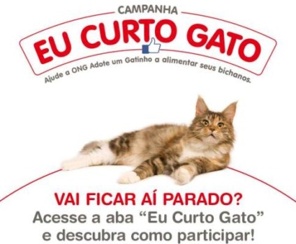 Royal Canin coloca no ar "Eu curto gato"