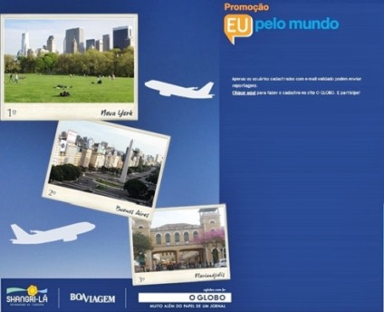 "Eu pelo mundo" com O Globo