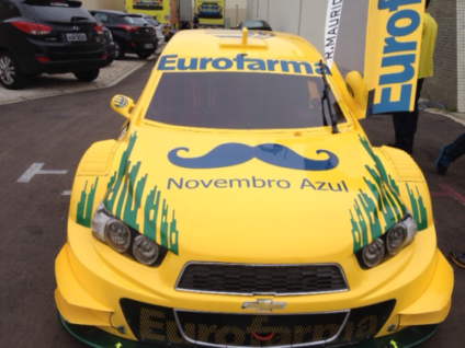 Eurofarma-RC leva Novembro Azul aos autódromos