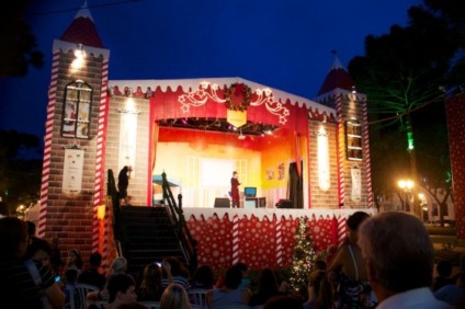 Natal Encantado: Praça Santos Andrade