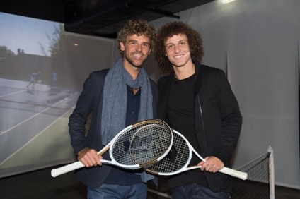 Gustavo Kuerten et David Luis