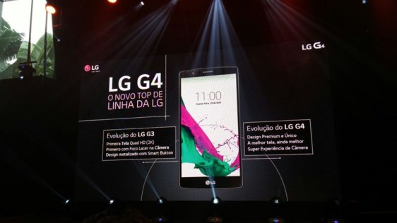 LG apresenta oficialmente seu novo G4