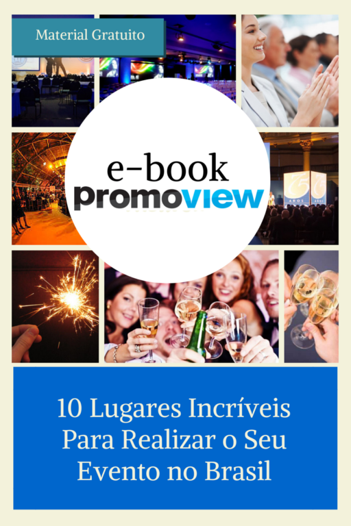 E-book: 10 lugares incríveis para organizar eventos