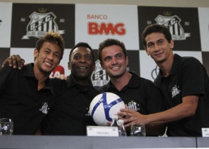 Pelé será o embaixador do Centenário do Santos