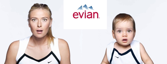 Evian mostra a versão bebê das pessoas
